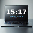 Thumbnail for Fullscreen Clock